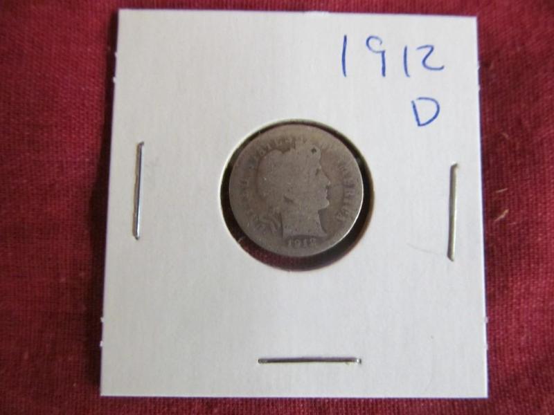 1912 D Barber Dime...