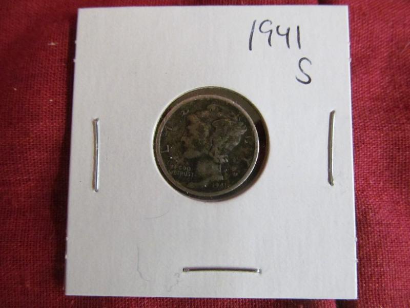 1941 S Mercury Head Dime...