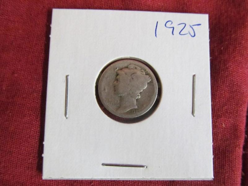 1925 Mercury Head Dime...