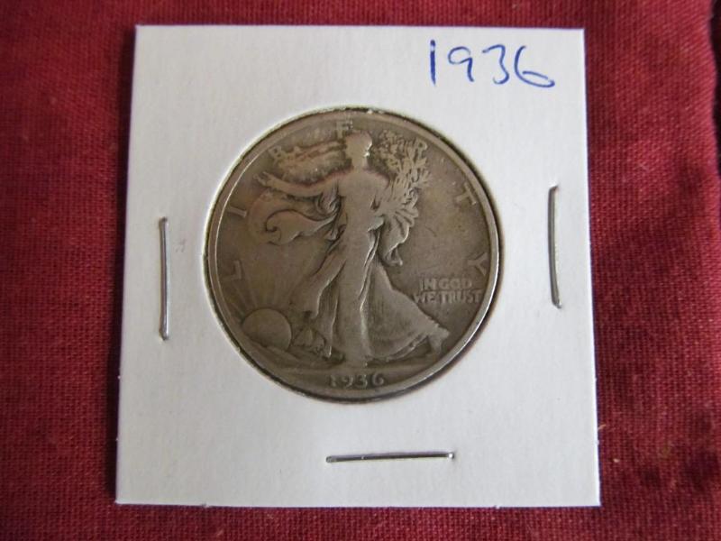 1936 Walking Liberty Half Dollar...
