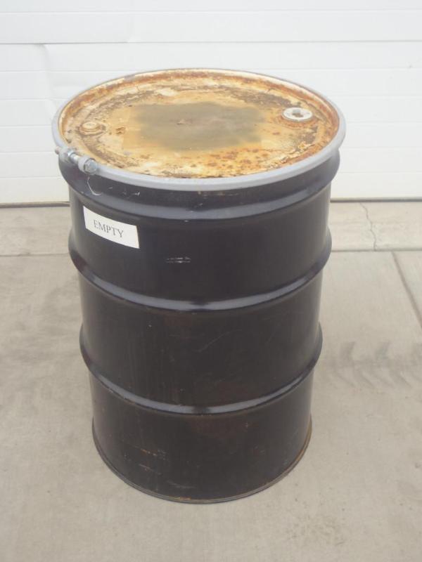 lot 16 image: 55-Gallon Steel Barrel With Removab...