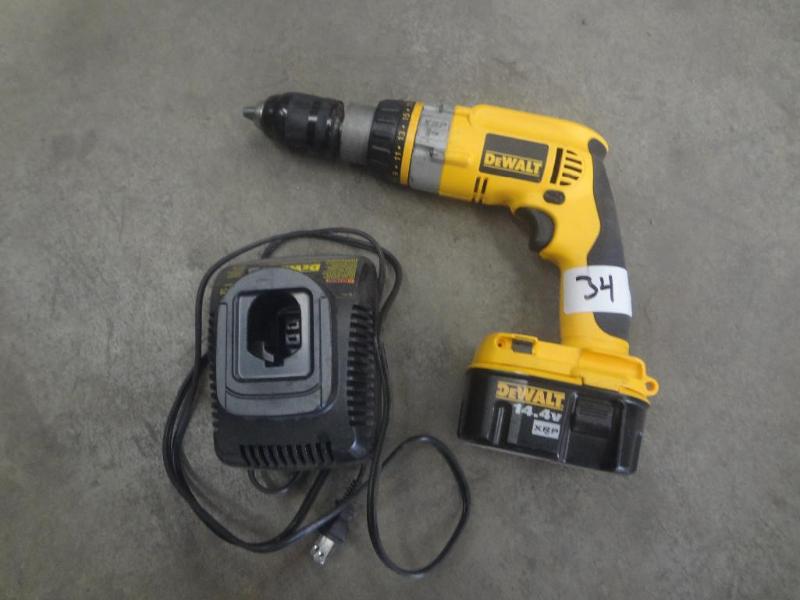 lot 34 image: DeWalt 14.4Volt XRP DC985 12"...