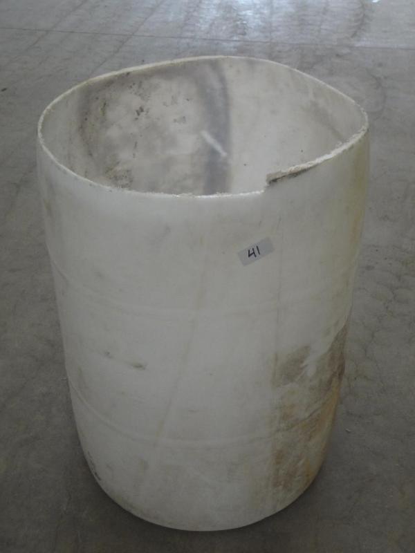 lot 41 image: 55-Gallon Poly Barrel...