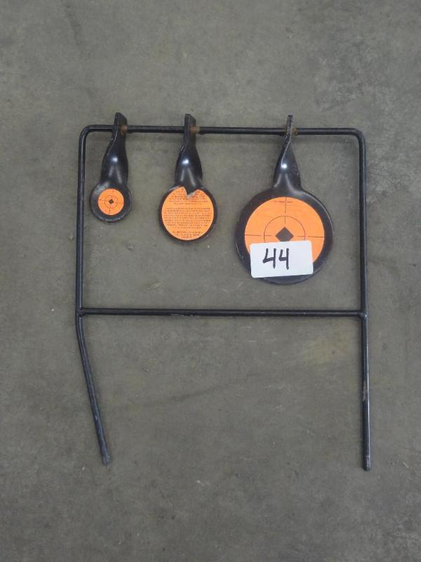 lot 44 image: .22-Caliber Shooting Target...