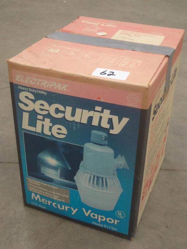 lot 62 image: 175Watt Security Light...