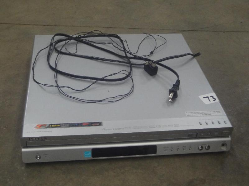 lot 73 image: Samsung 5-DVD HDMI DVD Changer...