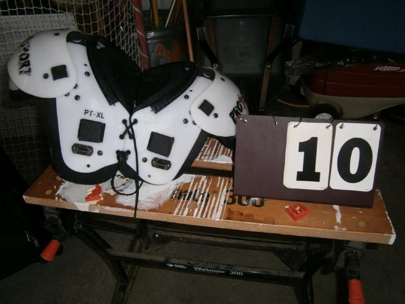 X-Large youth football pads, Prospo...