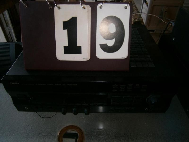 Yamaha receiver....