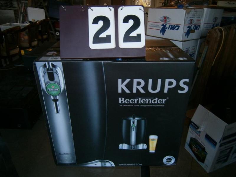 Krups BeerTender, brand new in box....