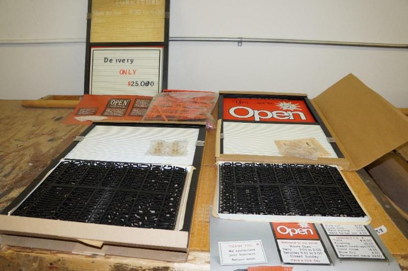 lot 44 image: Lot of 3 Signs