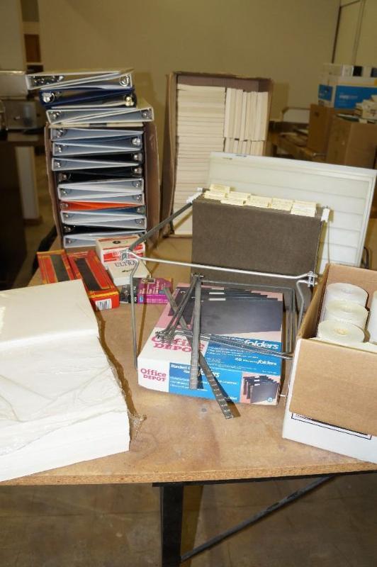 lot 52 image: Large Lot of Office Supplies