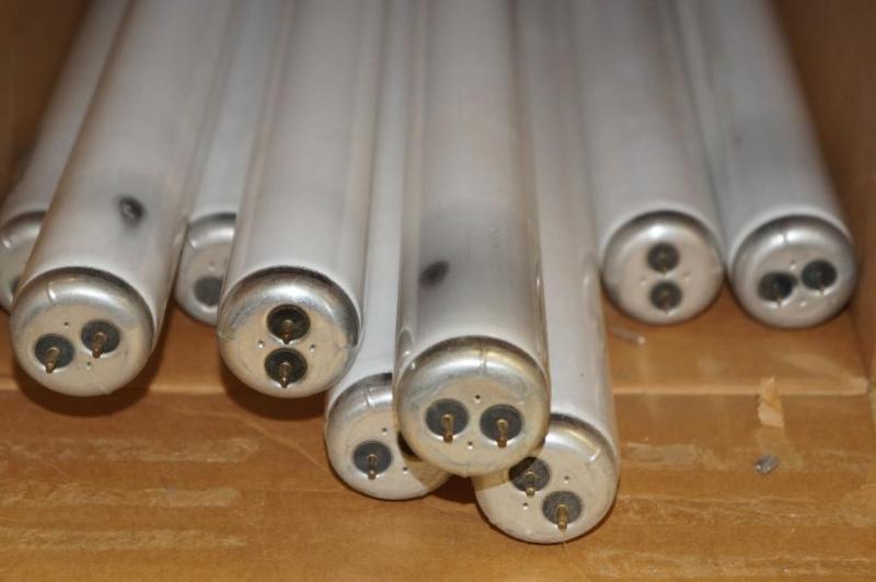 lot 68 image: Box of Fluorescent Lamp Bulbs