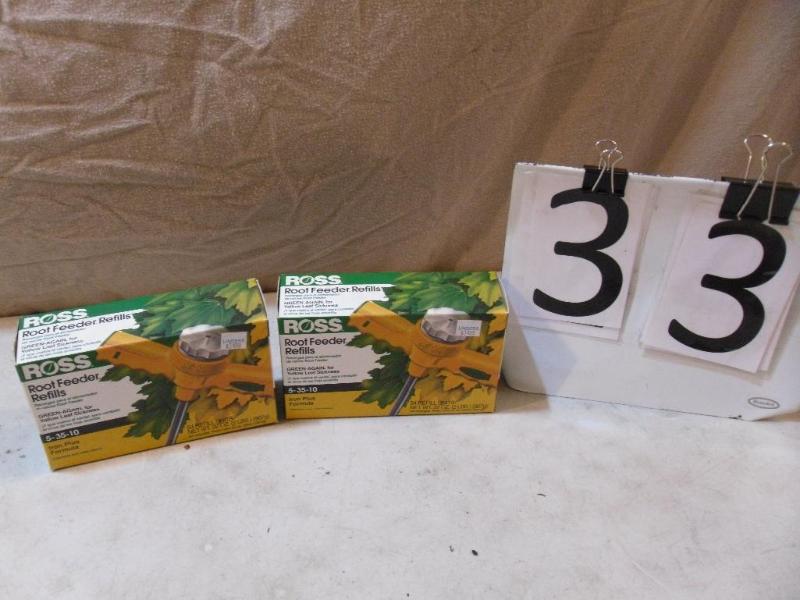 lot 33 image: 2 New Boxes of Ross Root Feeder Ref...