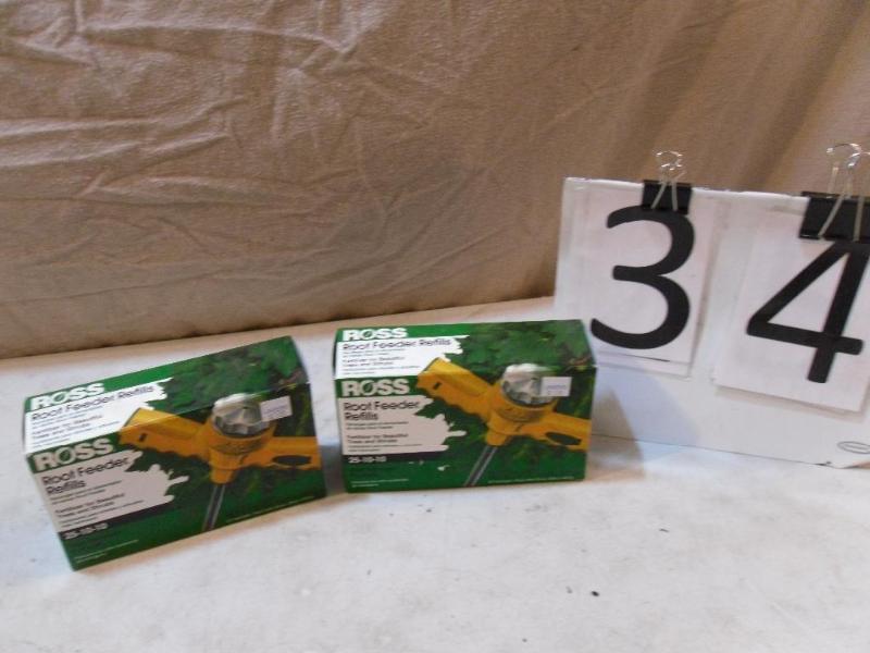 lot 34 image: 2 New Boxes of Ross Root Feeder Ref...