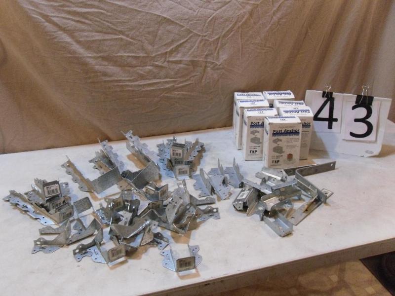 lot 43 image: Lot of New Items. 7&nbsp4x4 Post A...