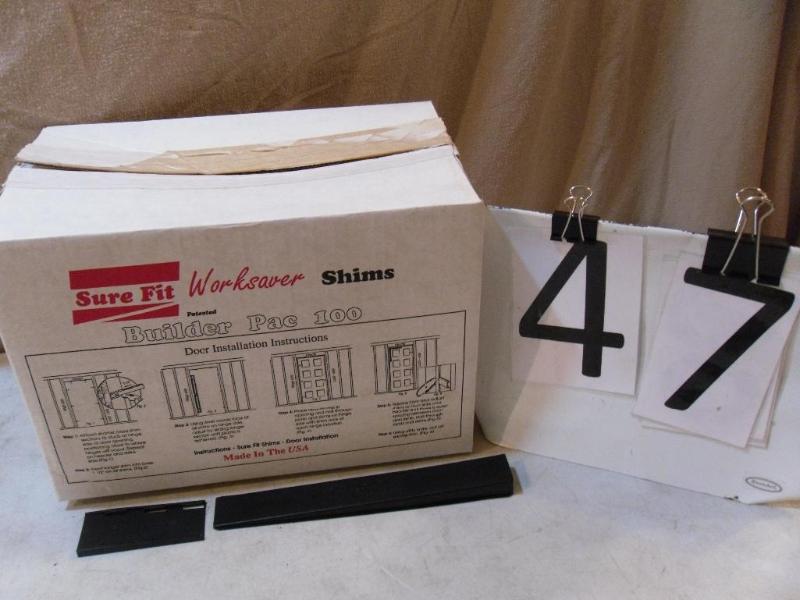 lot 47 image: Sure Fit&nbspWorksaver&nbspShims....