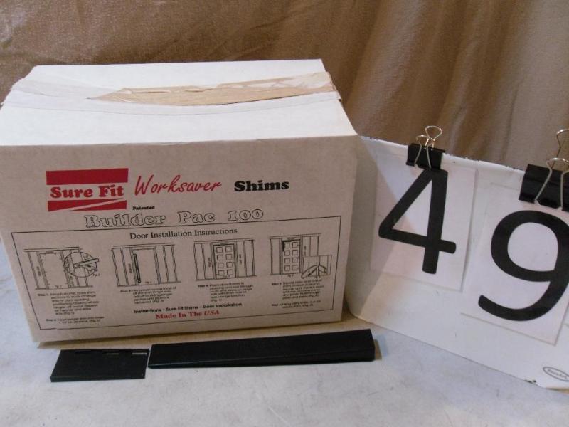 lot 49 image: Sure Fit&nbspWorksaver&nbspShims....
