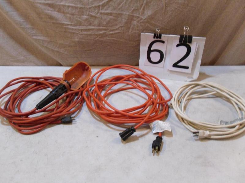 lot 62 image: 2 Extension Cords and Trouble  Wor...