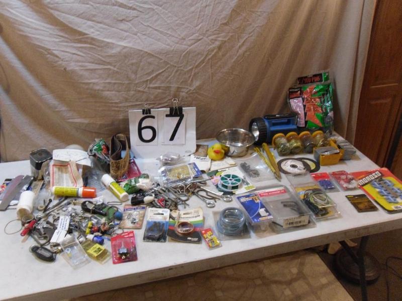 lot 67 image: Lot of Assorted Shop Items and Hard...