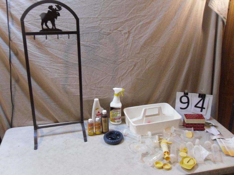 lot 94 image: Medela Hand Breast Pump, Bottles, C...