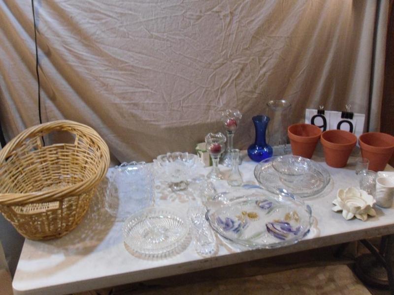 lot 99 image: Lot of Assorted Household. Vases, P...