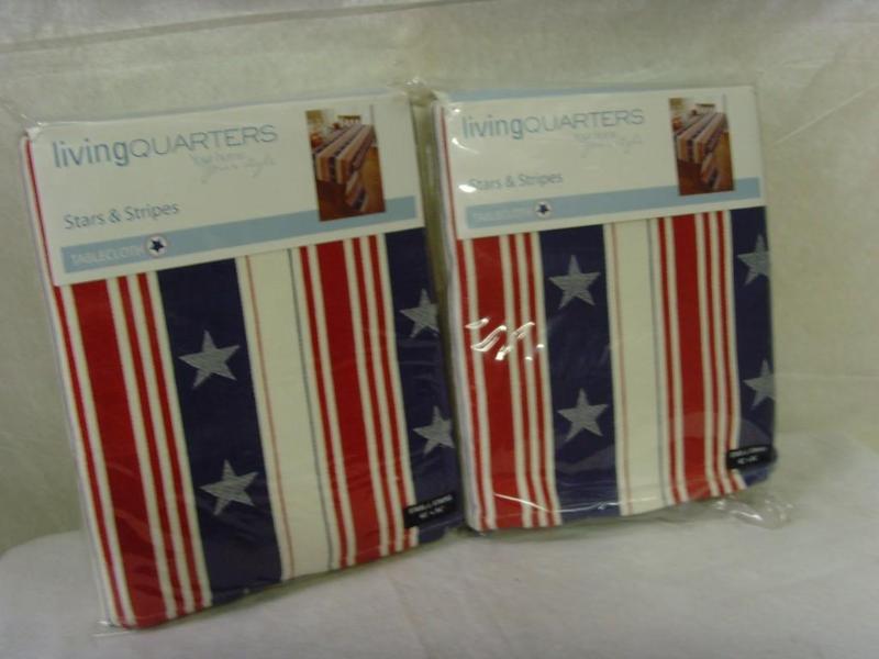 lot 44 image: Stars & Stripes Tablecloths