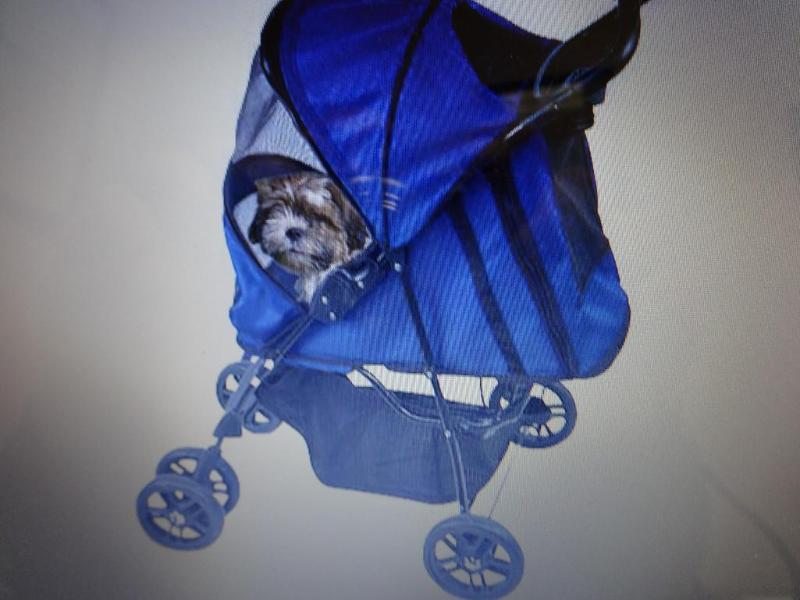PET GEAR HAPPY TRAILS STROLLER. #PA...