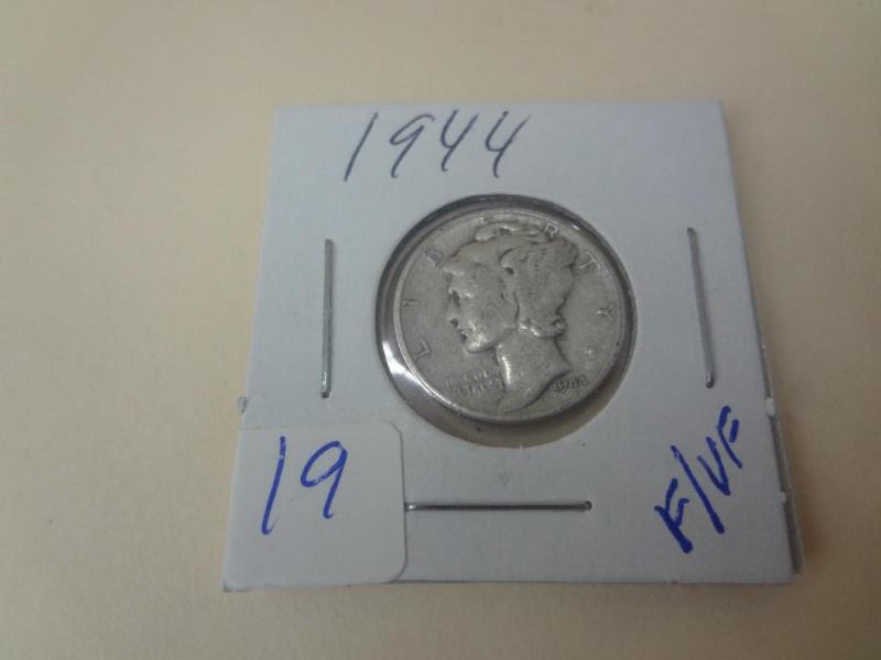 1944 Mercury Dime FVF...