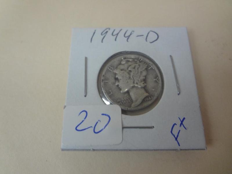 1944-D Mercury Dime F...