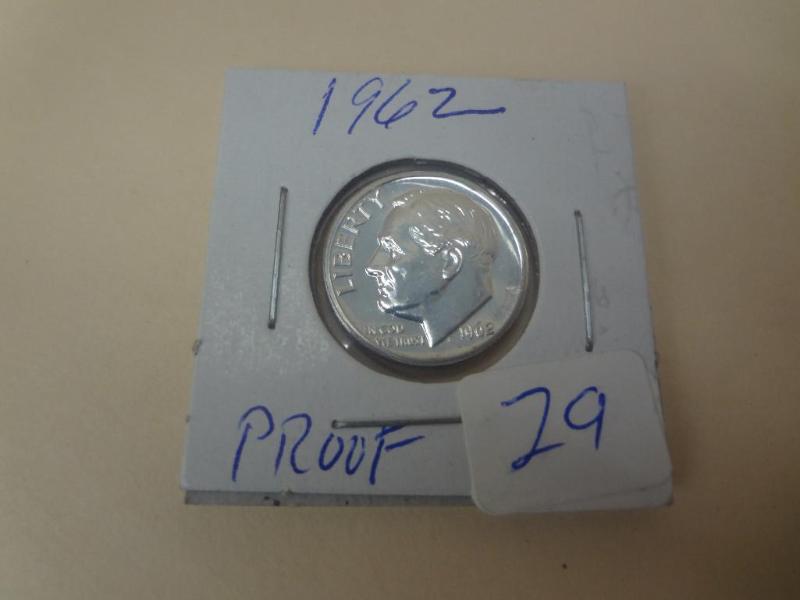 1962 Proof Roosevelt Dime...
