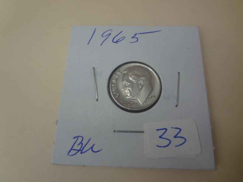 1966 BU Clad Roosevelt Dime...