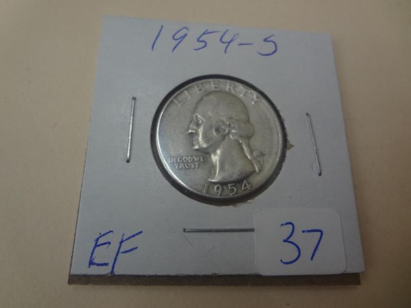 Washington Quarter 1954-S, XF...