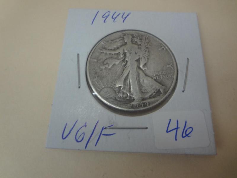 1944 Liberty Walking Half Dollar VG...
