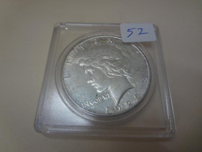 1925 BU Peaces Silver Dollar...