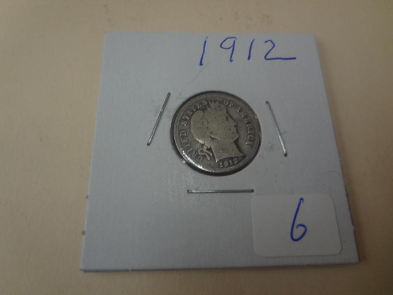 1912 Barber Dime...