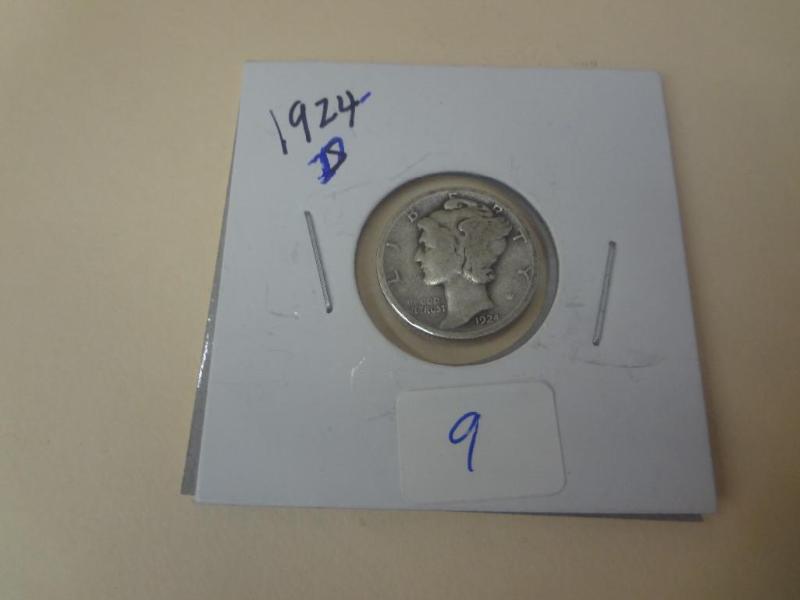 1924-D Mercury Dime GVG...