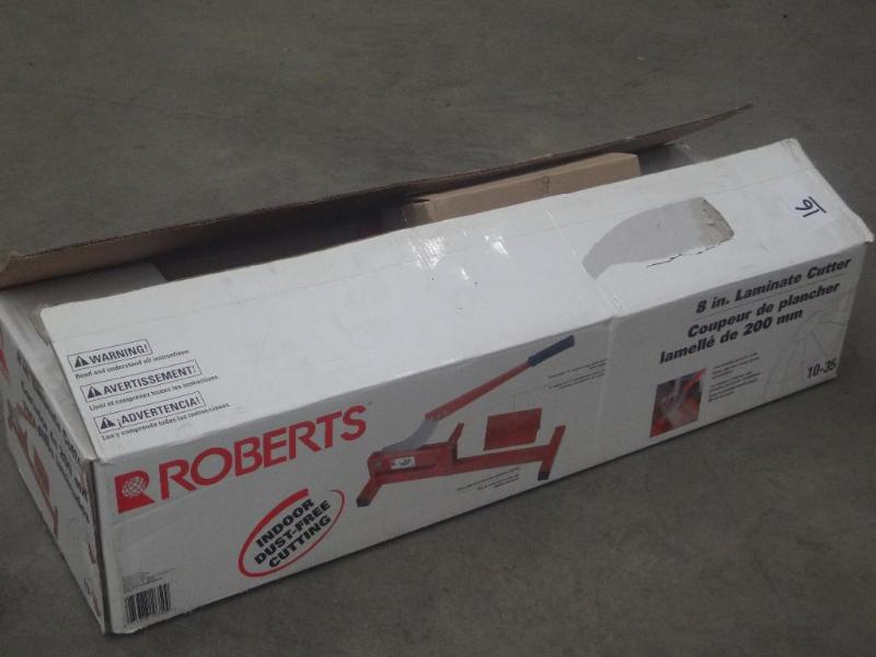 lot 16 image: Roberts 8" Laminate Cutter...