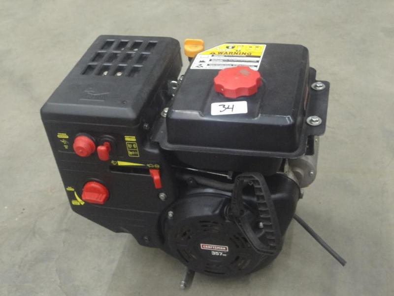 lot 34 image: Like New Craftsman 357cc Lawn Mower...