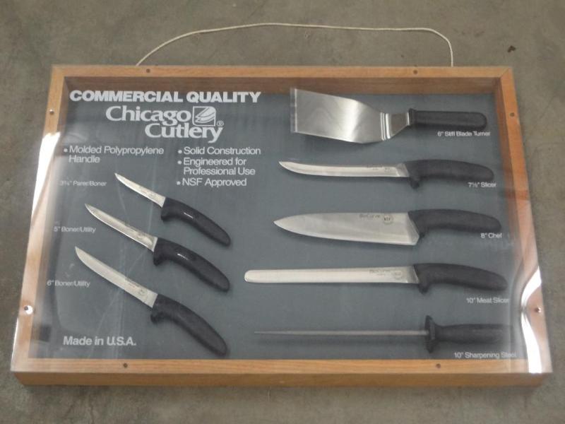 lot 65 image: Chicago Cuttlery Professional Knife...