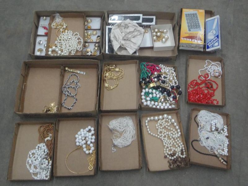 lot 74 image: Box Full Of Misc Costume Jewelry...