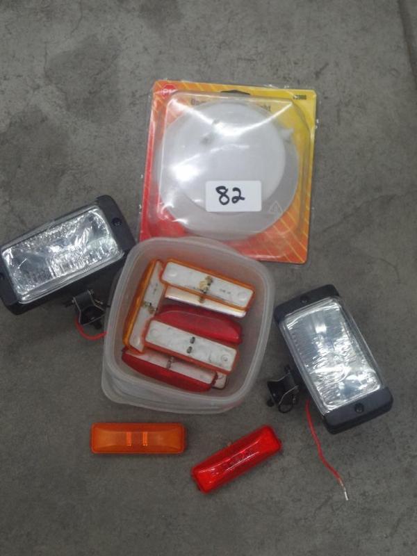lot 82 image: (2) Back-Up Lights, (1) Dome Light,...