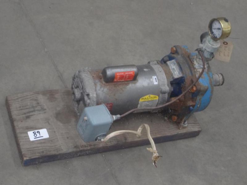 lot 89 image: 120Volt Deep Well Jet Pump With Bal...