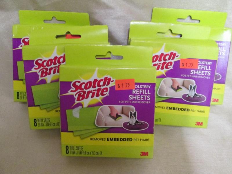 Lot of 5 packages of Scotch Brite u...