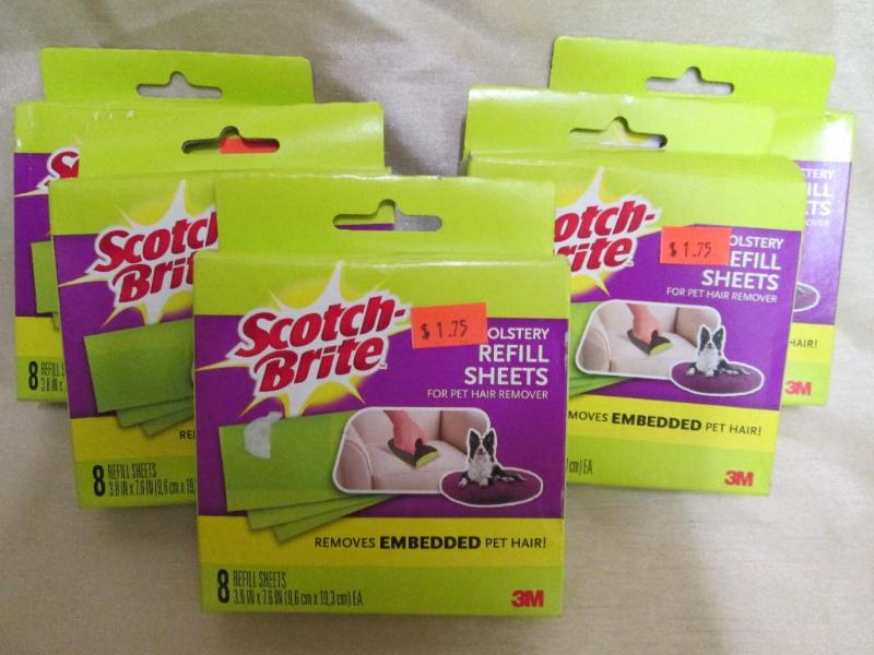Lot of 5 packages of Scotch Brite u...