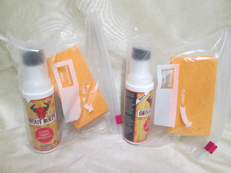 Pair of Grout Bully kits. Cleans, r...