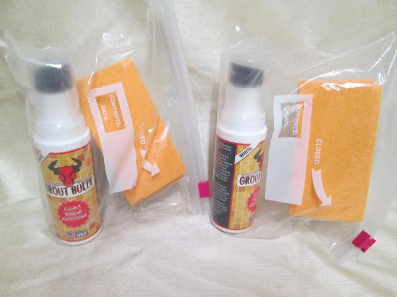 Pair of Grout Bully kits. Cleans, r...