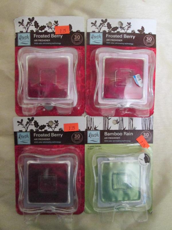 Lot of 4 Fresh Decor air freshene...