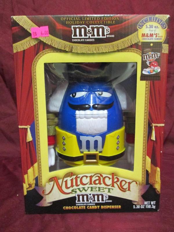 M&ampM Nutcracker candy dispenser ...