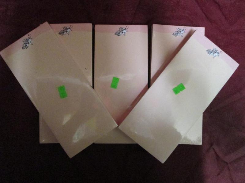 Lot of 5 packages of note paper mea...