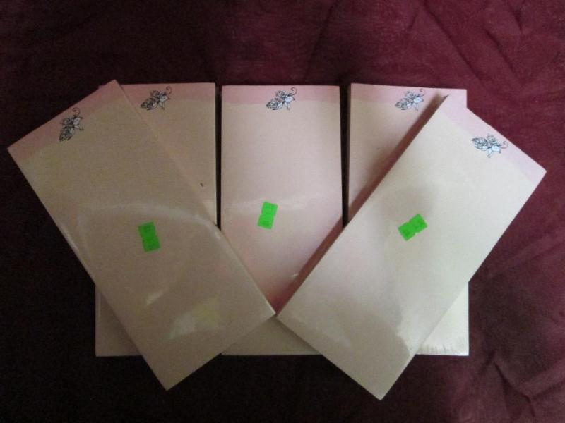 Lot of 5 packages of note paper mea...